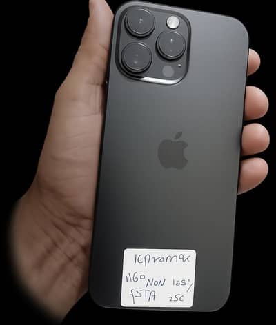Apple iPhone 16 Pro Max 256b black factory unlocked