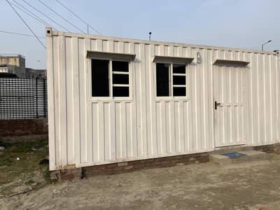 Marketing Office Container with Glass Front