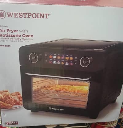 Westpoint 25L Digital Air Fryer Oven with Rotisserie - Brand New 2026