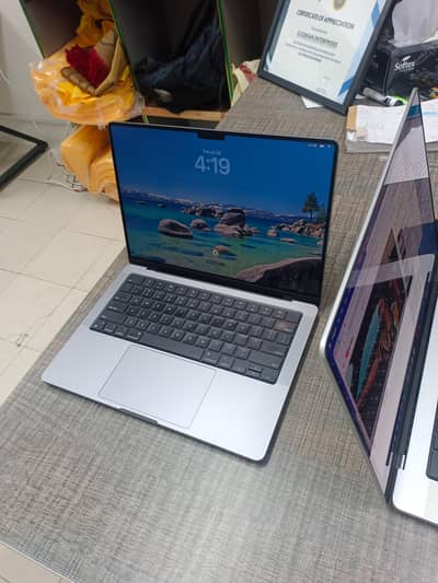 MACBOOK PRO M1 2021 14 INCH 16GB RAM 512GB SSD 100 HEALTH 45 CYCLE