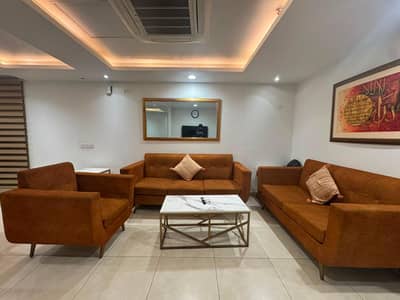 Gold Crest Mall & Residency, DHA Phase 4, Fully Furnished Luxurious 02 Bed Apartment For Rent.