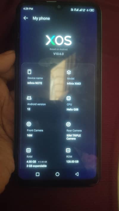 infinix note 12 4 128gb