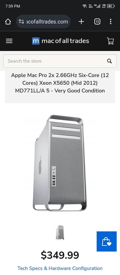 Mac Pro machine
