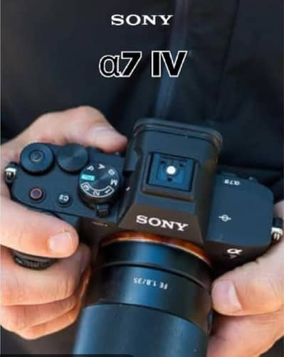 SONY A7IV ONLY BODY ONE YEAR OFFICIAL COMPANY WARRANTY SEALD PACK
