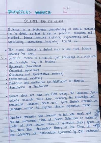 Assignment work