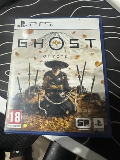 Ghost of yoti ps5 almost new