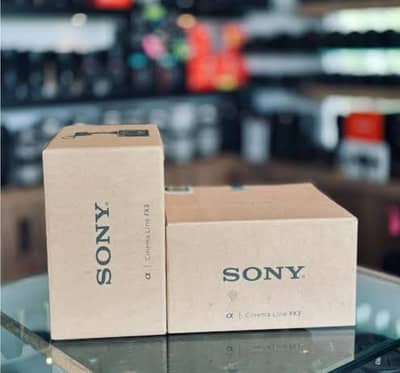 SONY FX3 BODY ( CINEMA LINE CAM SEALD PACK BOX )