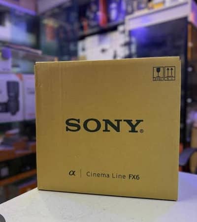 SONY FX6 BODY CINEMA TOP LONE CAM ( SEALD PACK )