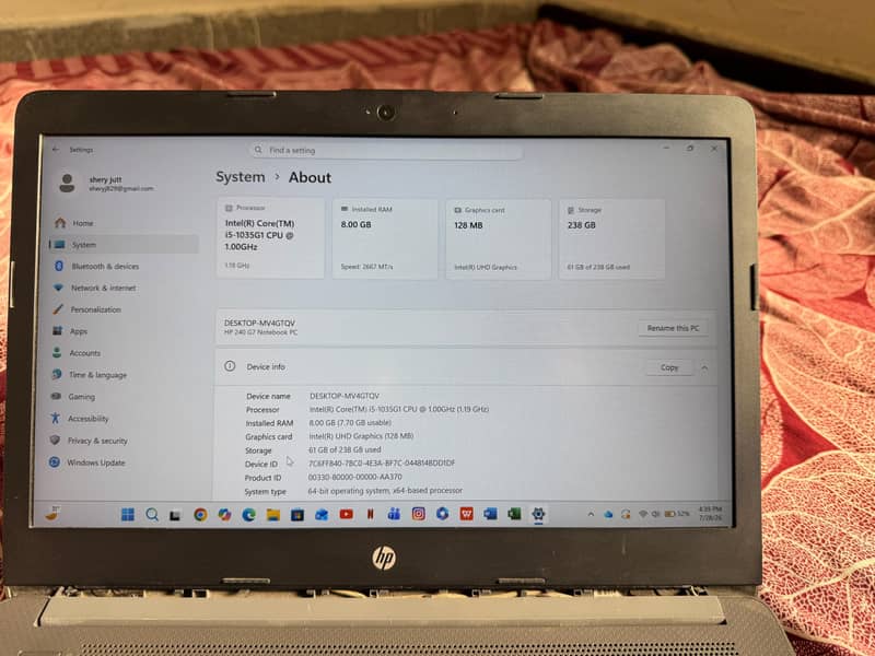 Hp laptop 2