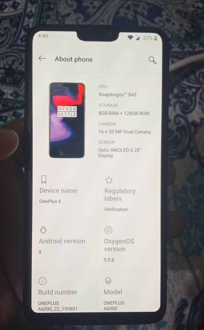 One Plus 6 1
