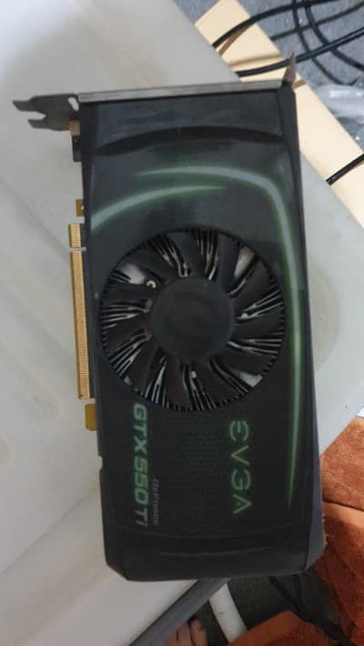 Graphic card Gtx 550 ti 1gb