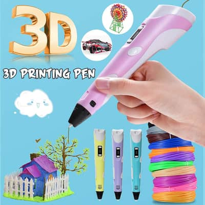3D Pen LED Display 2nd Generation 3D Printing Pen