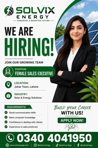 SALE PERSON REQUIRED