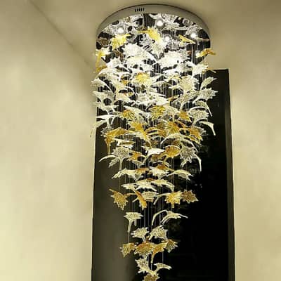 Chandeliers for Double height