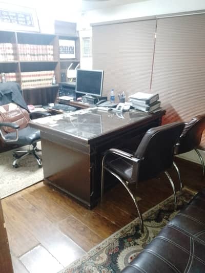 Furnished mezzanine office for rent 450 sq feet DHA phase 2 Karachi