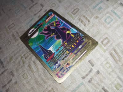 golden Pokémon card for kids