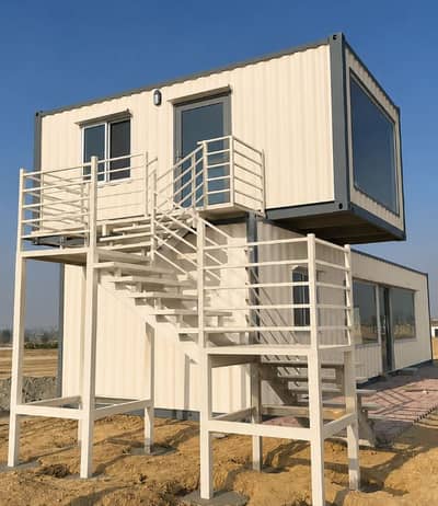 Marketing Office Container with Glass Front