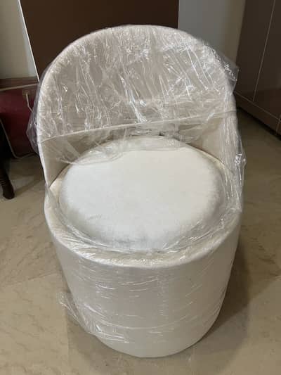 Luxury Ottoman Storage Stool/Chair | Velvet Storage Sofa Chair