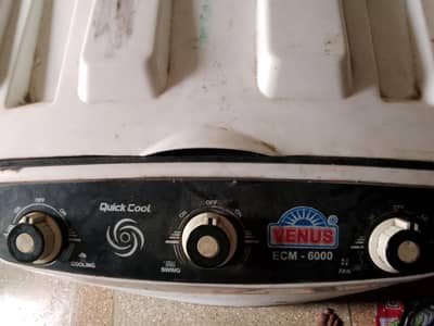 VENUS ECM-6000 AIR COOLER WORKING, 1 TYRE BROKEN