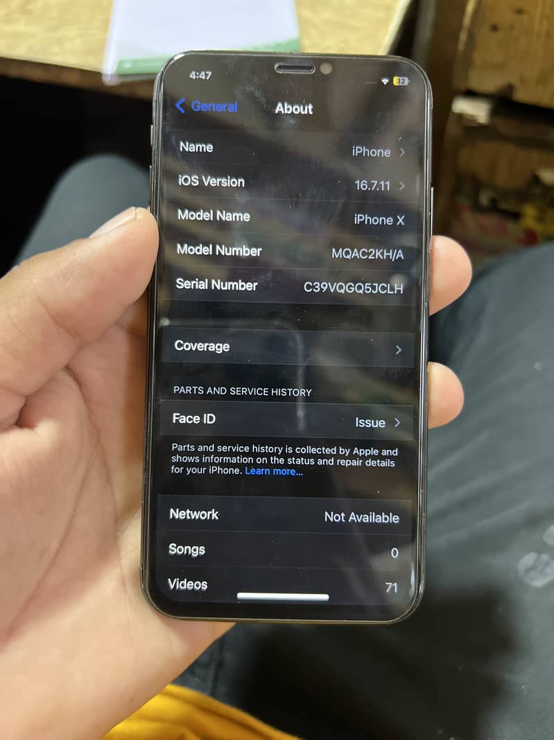 Apple iPhone X 7