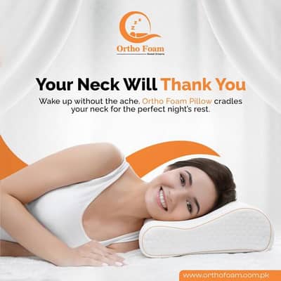 Memory foam pillow