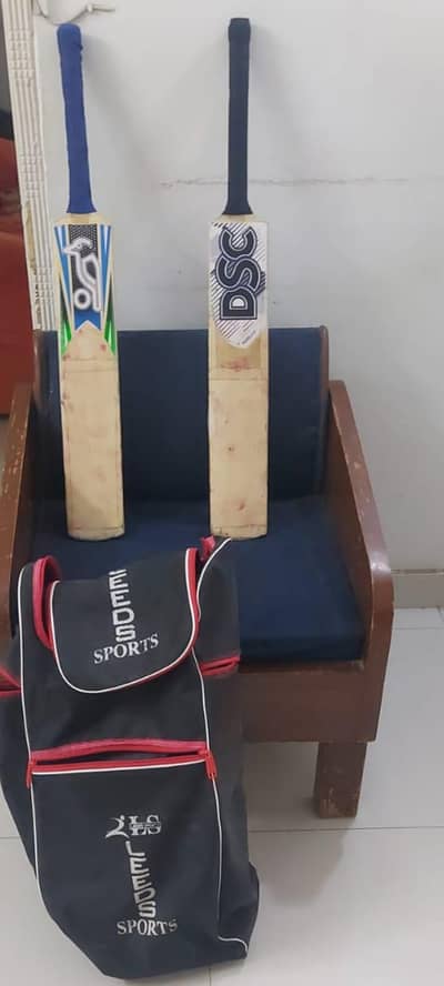 hardball bats with kitbag