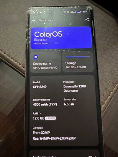 OPPO Reno6 Pro Plus