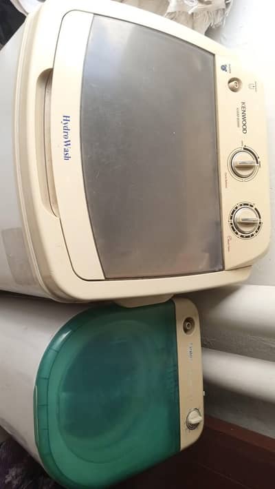 Kenwood washing machine and haier spinner