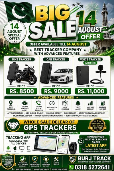 BEST PAKISTANI GPS BIKE AND CAR TRACKER