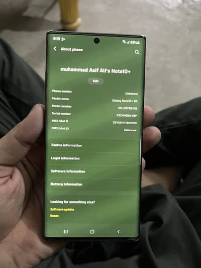 Samsung Mobile Note 10 Plus