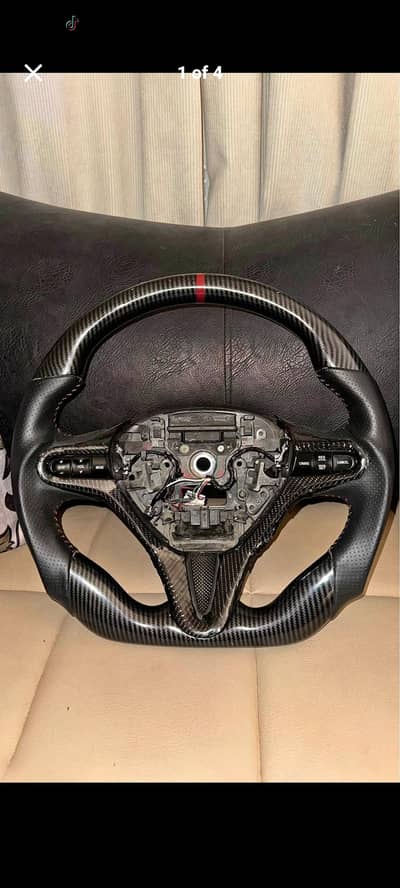 Honda Reborn steering wheel D shape