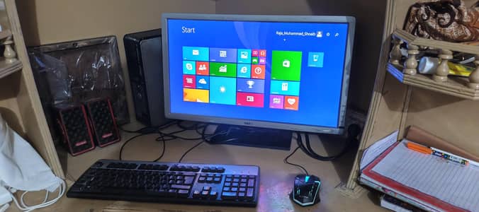 Complete PC Setup Dell 23" FHD Monitor/Core 2 Duo
