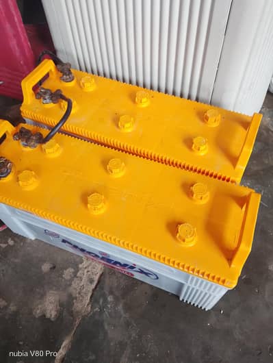 2 battery 21 plate 1 ups 1000w