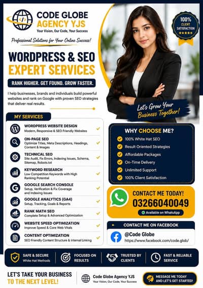 Web designer and SEO expert.