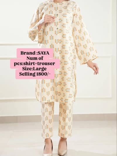 Saya 2-piece shirt and trouser