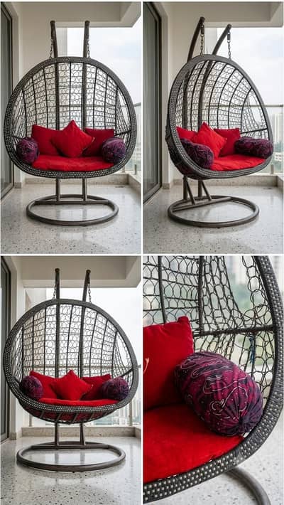 Premium Double Seater/double rod swing chair (Jhoola)