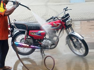CG125 2022 Model Red color Applied for registration