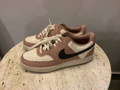 Nike Court Vision Low – Pink Oxford/Sail/Black uk size 7