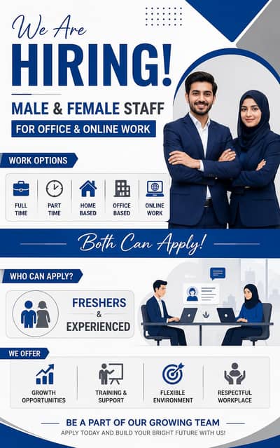 Golden opportunity available in lahore.