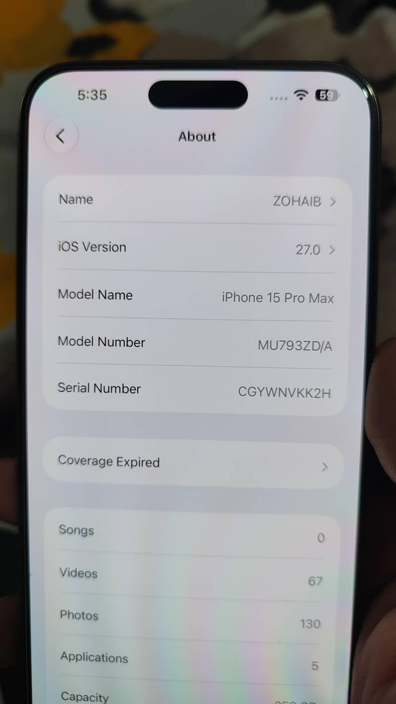 iPhone 15 pro max 1