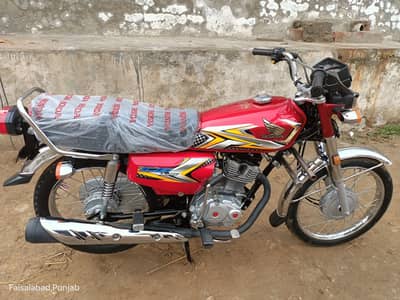 price final ha CG Honda  model Punjab number