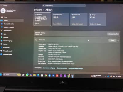 Gaming laptop