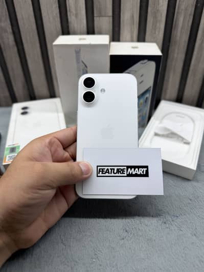 Apple iPhone 16 | PTA Approved | 100% Health | Under Warranty | 128GB