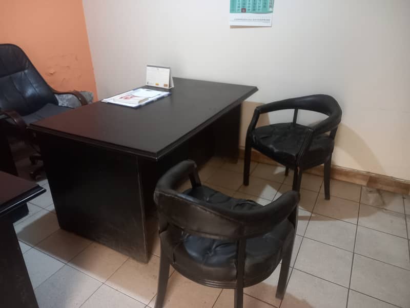 Office Executive Table with Side computer Table 2