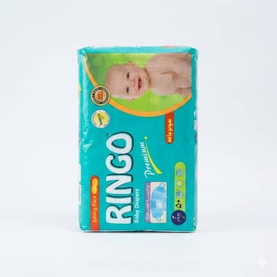 RINGO Premium Baby Diaper 50pcs - Wholesale Rate Karachi