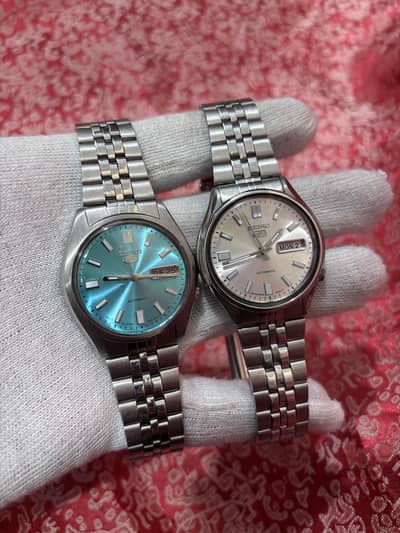 Vintage seiko5 men’s automatic watches