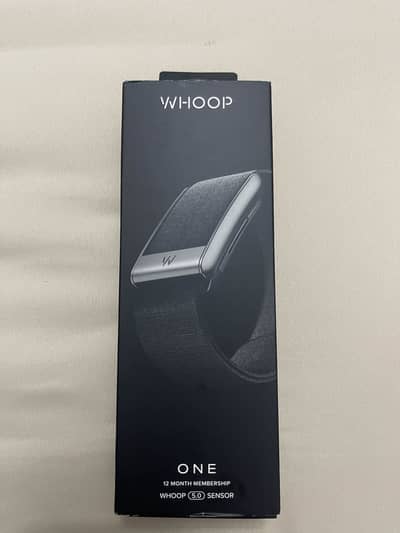 Brand new Whoop band ONE for sale with 12month membership
