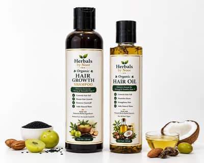 Herbal Hair Growth Shampoo & oil