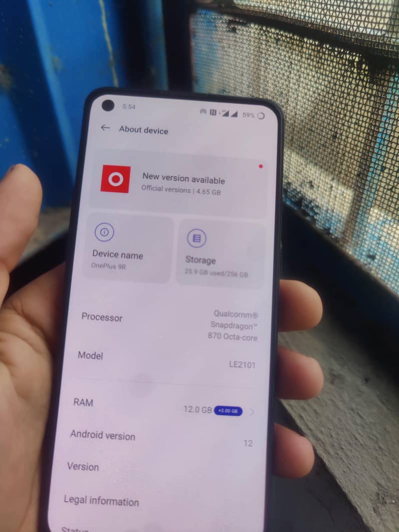 One Plus 9R 3