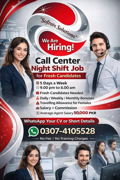 Call Center Jobs In Lahore | Male & Female Required | Jobs | CSR Jobs